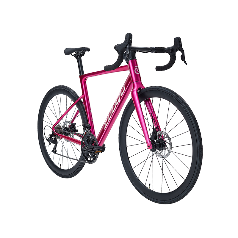 HYB-047 ROSE PINK 700C ötvözött útkerékpár 28c gumiabroncsokkal